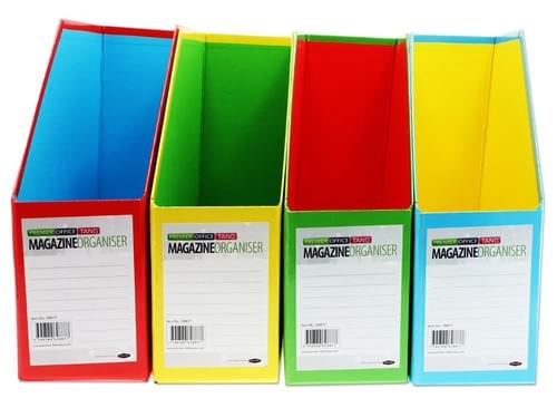 Premier Office Magazine Organizer - Tang 4 Colours Available.