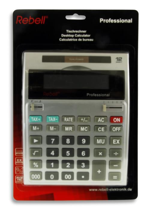 12 Digit Dual Power Calculator