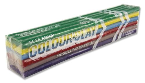 Scola 500G Modelling Clay - Rainbow