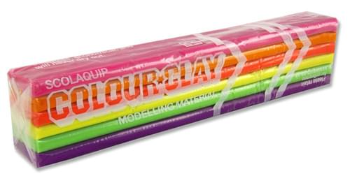 Scola 500G Modelling Clay - Neon