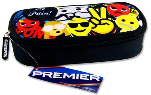 Premier Oval Pencil Case - Emojii'S No Pain !