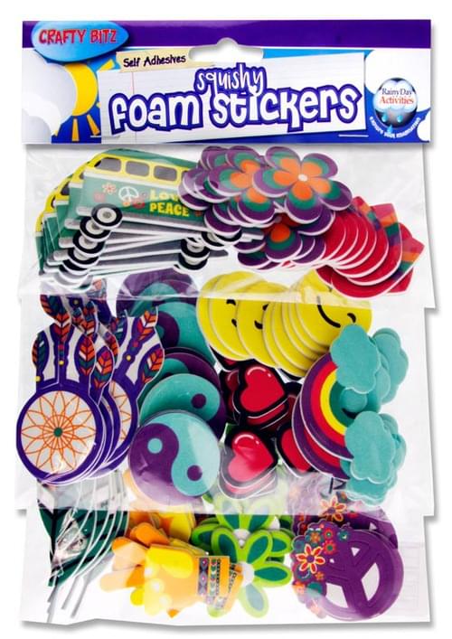 Crafty Bitz Foam Stickers - Peace