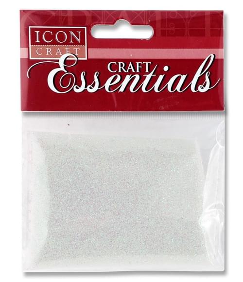 Icon Craft 25G Glitter Pack - Iridescent White