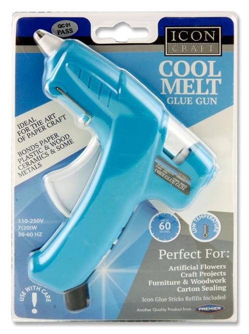 Icon Craft Cool Melt Glue Gun - Blue
