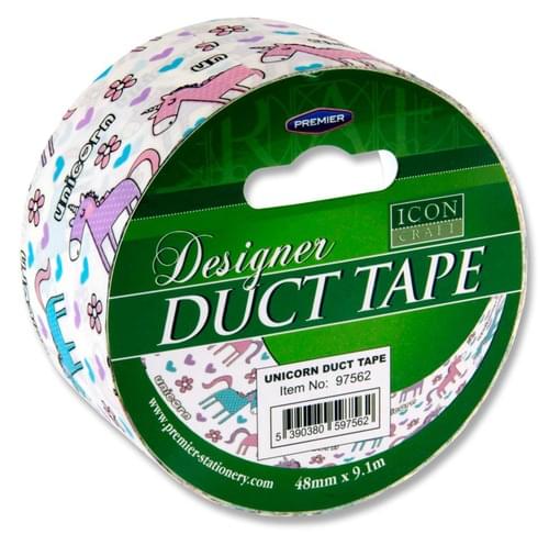 Icon Craft Designer Duct Tape 48Mm X 9M - Unicorn