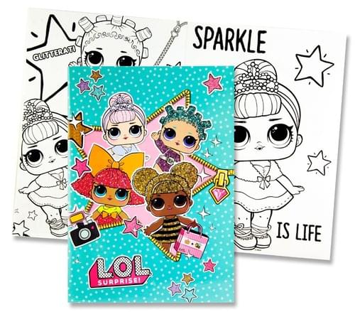 Lol Surprise A4 32Pg Colouring Book