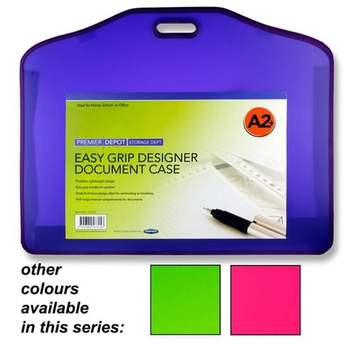 Premier Depot A2+ Pp Designer Document Case Tang 3 Asst.