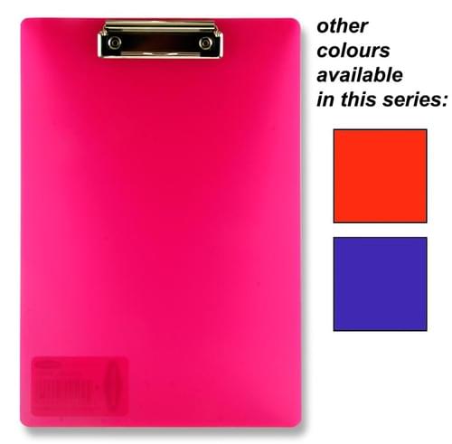 Premier A4 Clip Board Tang 3 Colours Available
