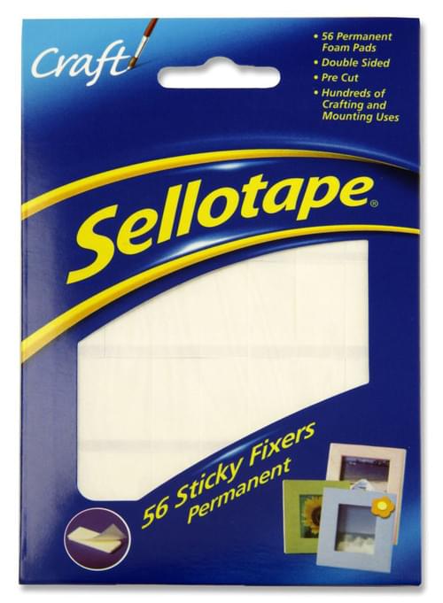 Sellotape Pack of 56 Sticky Fixers