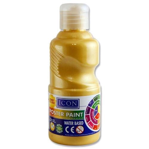 Icon Metallic Paint 250Ml - Gold