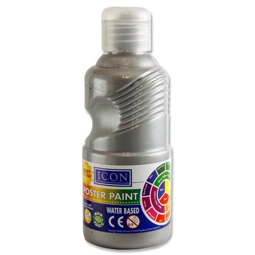 Icon Metallic Paint 250Ml - Silver