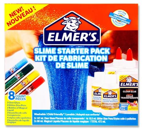 Elmers 8Pce Slime Starter Pack