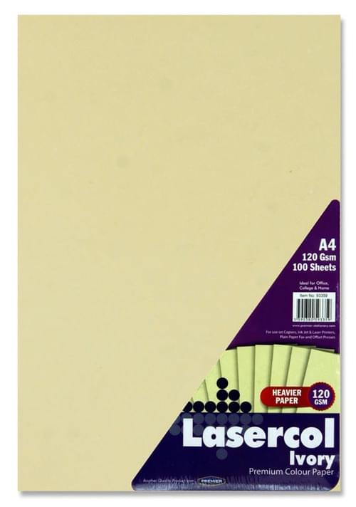 Lasercol A4 120Gsm Activity Paper 100 Sheets - Ivory