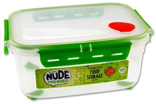 Smash Nude Food Mover Snaptight Food Storage - 1.8Ltr Flat
