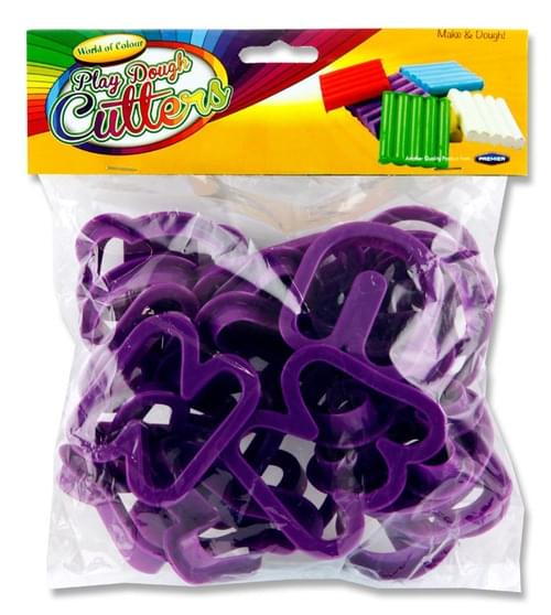 Woc Pack of 26 6Cm Play Dough Cutters - Alphabet