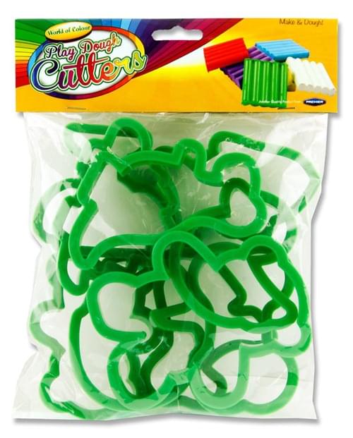 Woc Pack of 10 9-12Cm Play Dough Cutters - Christmas