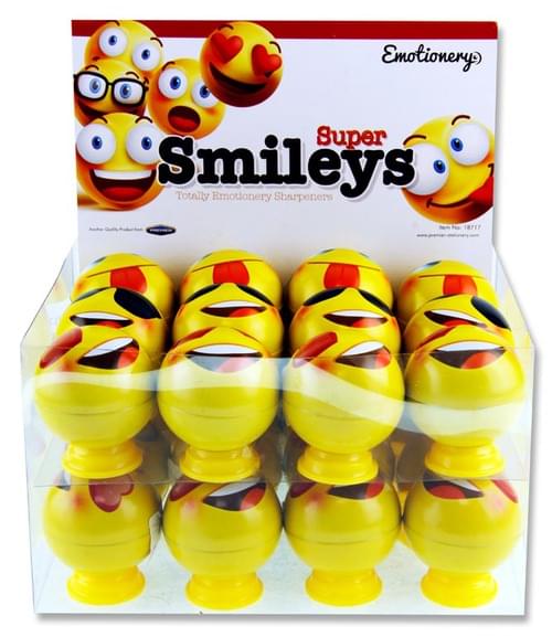 Emotionery Super Smiley Sharpener 3 Asst.