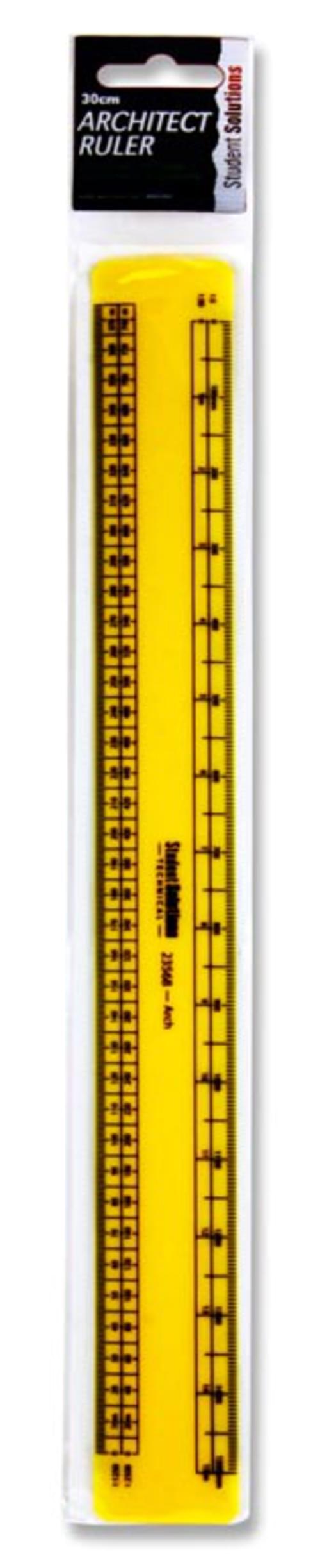 Student Solutions 30Cm Technical Ruler - Architect