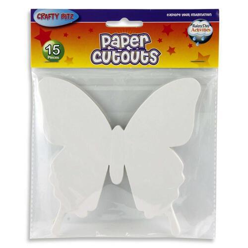 Crafty Bitz Pack of 15 Cutouts - Butterflies