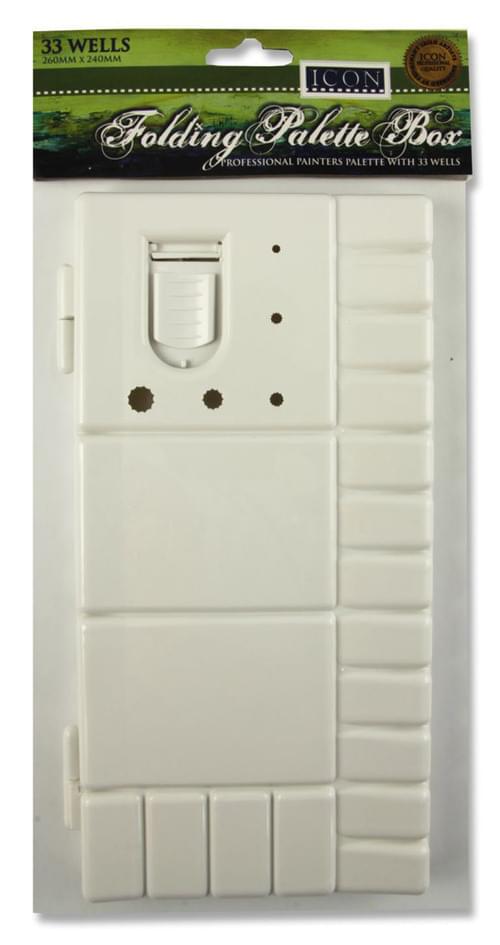 Icon Folding Palette Box - 33 Wells
