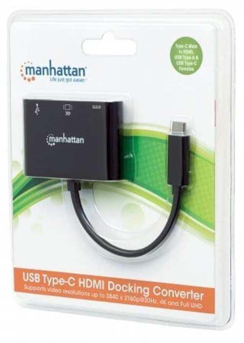 USB C to HDMI Docking Converter with Power Delivery UHD SuperSpeed+ USB 3.1
