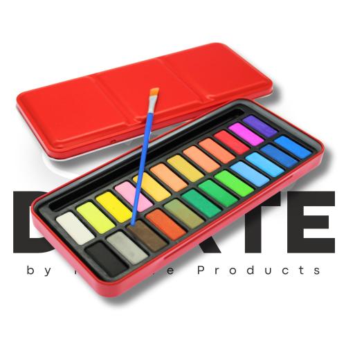 Studio D'Arte Watercolour Pan Set - 24 Colours