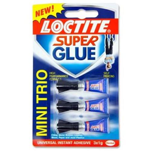 LOCTITE 3x1g MINI TRIO SUPERGLUE