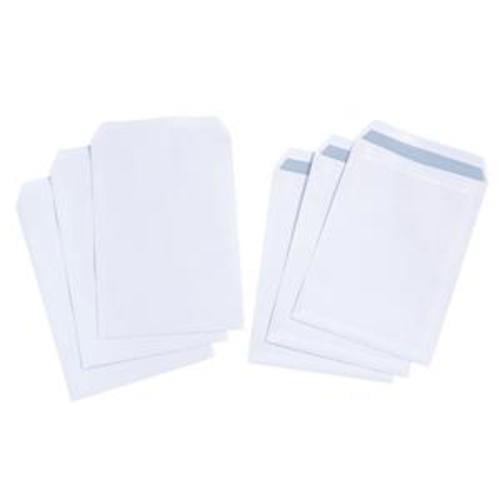 C4 Pocket Envelopes Press Seal White 100GM (Pack of 250)