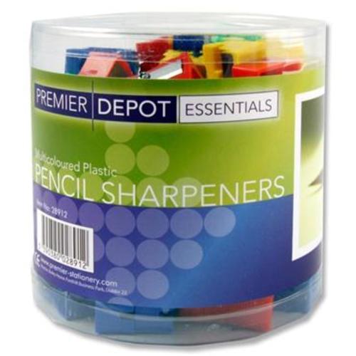 PREMIER DEPOT PLASTIC PENCIL SHARPENER tub 72