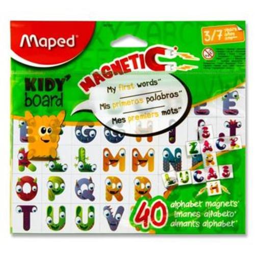 MAPED KIDY BOARD PKT.40 MAGNETIC LETTERS