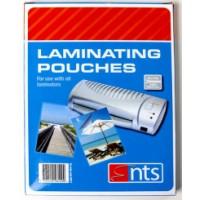 NTS Laminating Pouch A4 2 x 125 Micon x 100 Units (250micon)