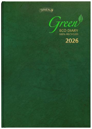 OBRIEN A4 1 Day - Eco Diary HARDBACK - 2026