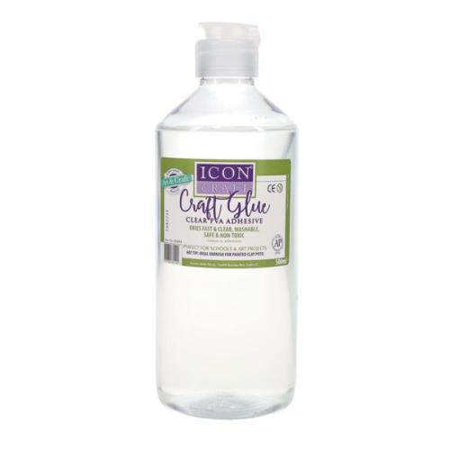 Icon Craft 500ml Clear PVA Craft Glue