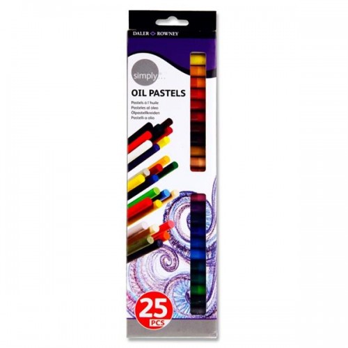 Daler Rowney Simply...box 25 Oil Pastels