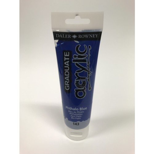 Daler-Rowney Phthalo Blue Graduate Acrylic 120ml