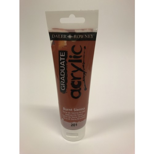 Daler-Rowney Burnt Sienna Graduate Acrylic 120ml
