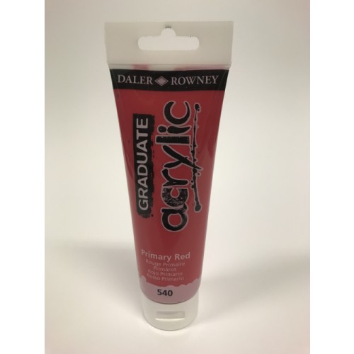 Daler-Rowney Primary Red Graduate Acrylic 120ml