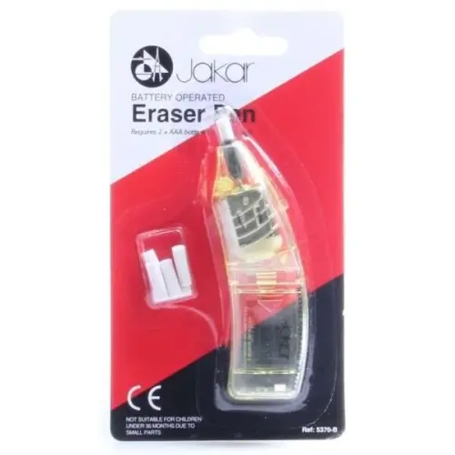Jakar Battery Operated Eraser Pen with 5 Refills