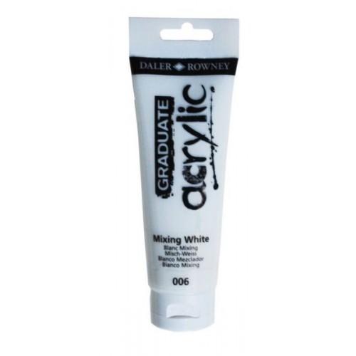 Daler-Rowney Mixing White Graduate Acrylic 120ml