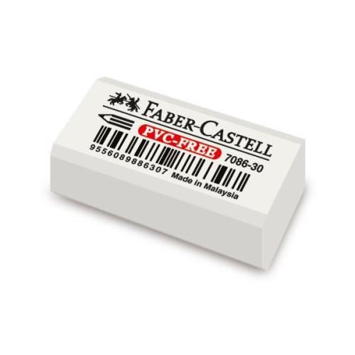 PVC Free Eraser White