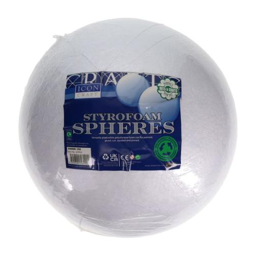 Icon Craft Styrofoam Sphere - 250mm