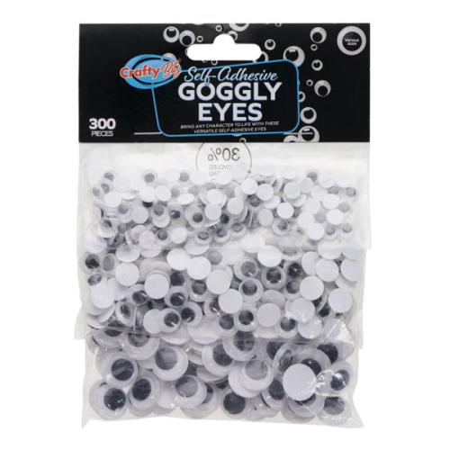Crafty Bitz Pkt.300 Goggly Eyes