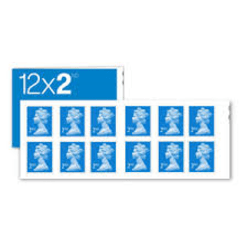 ROYAL MAIL UK SECOND CLASS POSTAGE STAMP 12