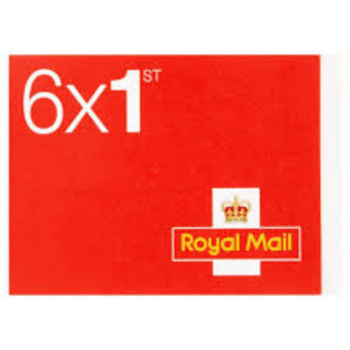 ROYAL MAIL UK POSTAGE STAMP FIRST CLASS 6