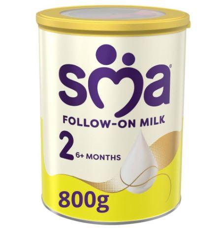 SMA Follow-on Baby Milk Powder Formula , 6-12 Months , 800 g (Pack of 1)