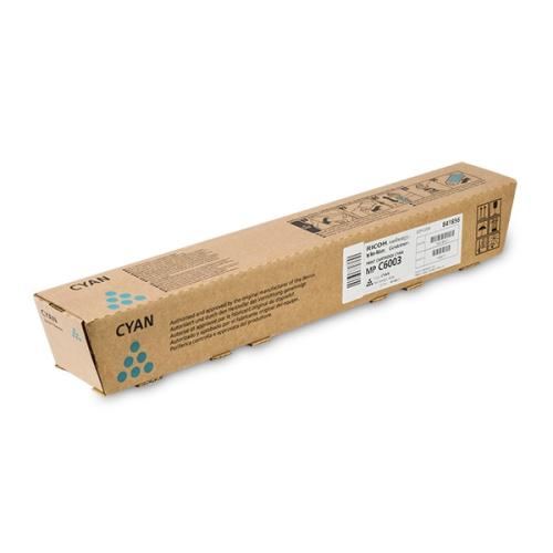 Ricoh 841856, Toner Cartridge Cyan, MP C4503, C5503, C5504, C6003, C6004- Original