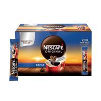 Nescafe Decaffeinated One Cup Sticks Coffee Sachets (Pack of 200)