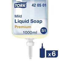 Tork Mildly Scented Liquid Soap S1 Fresh Scent – 6 x 1000ml 420501