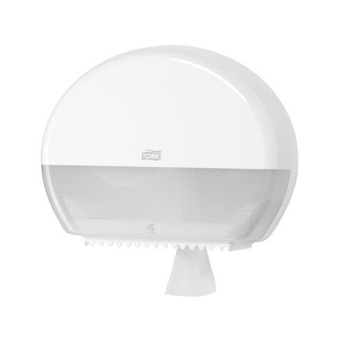 Tork T2 Mini Jumbo Toilet Roll Dispenser White 554000