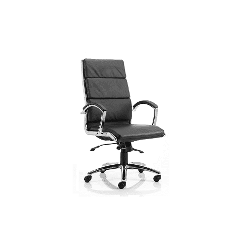 Executive Chair High Back w/ Arms Black